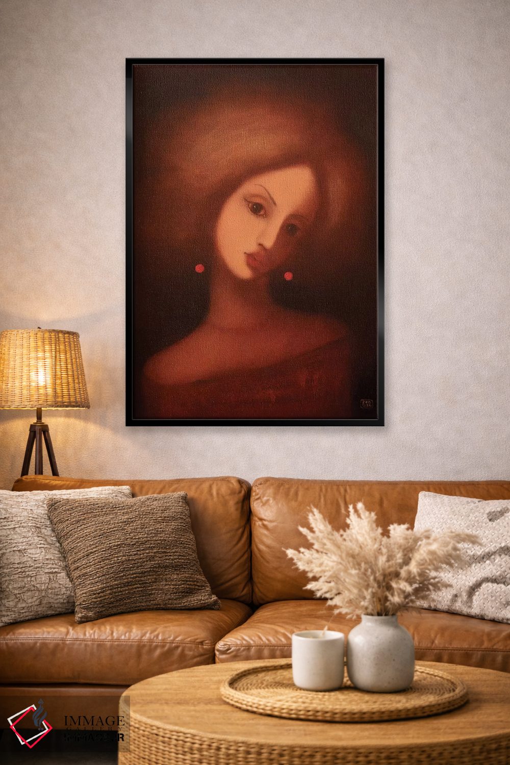 تابلو دکوراتیو ماه اثر ادوارد زنتسیک - D4B