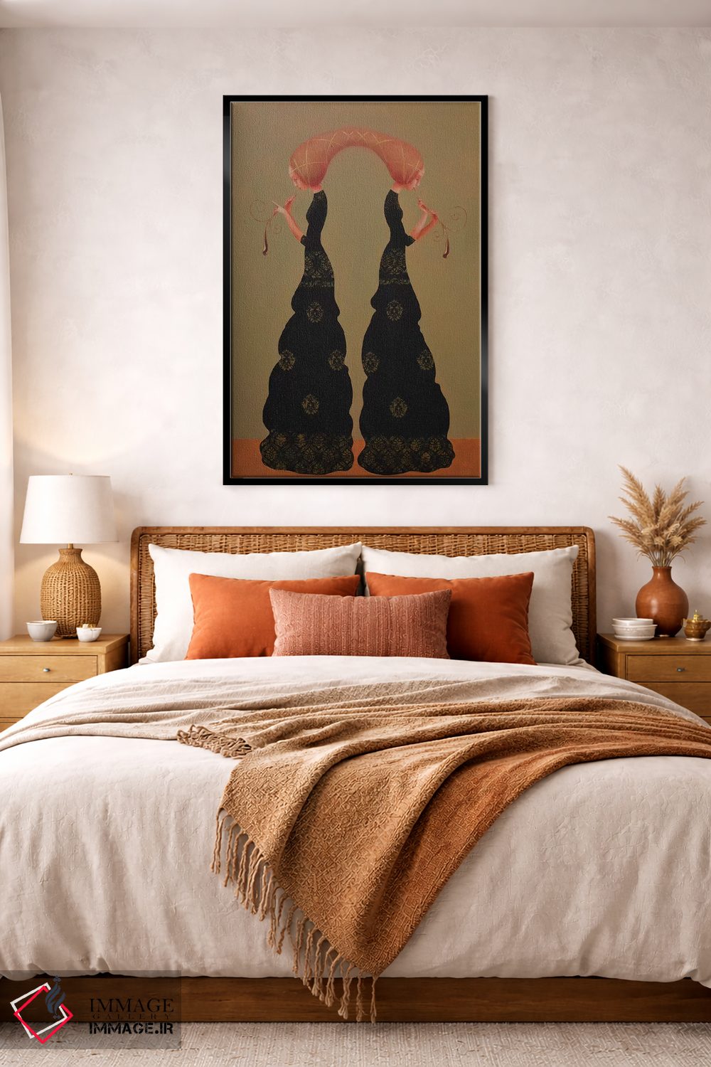 تابلو دکوراتیو موسیقی برای دو نفر اثر ادوارد زنتسیک - D4B