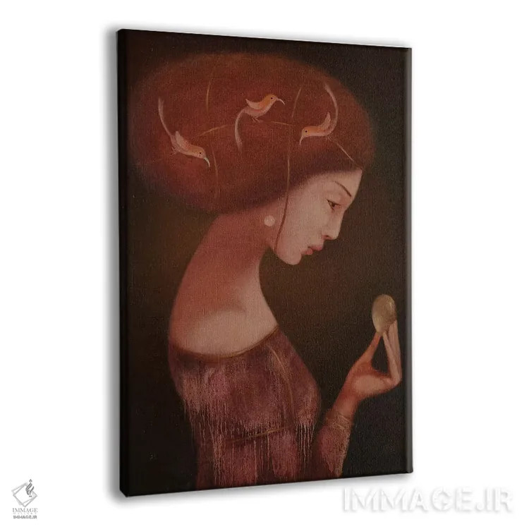 تابلو دکوراتیو تولد دوم اثر ادوارد زنتسیک - نمای پرسپکتیو محصول