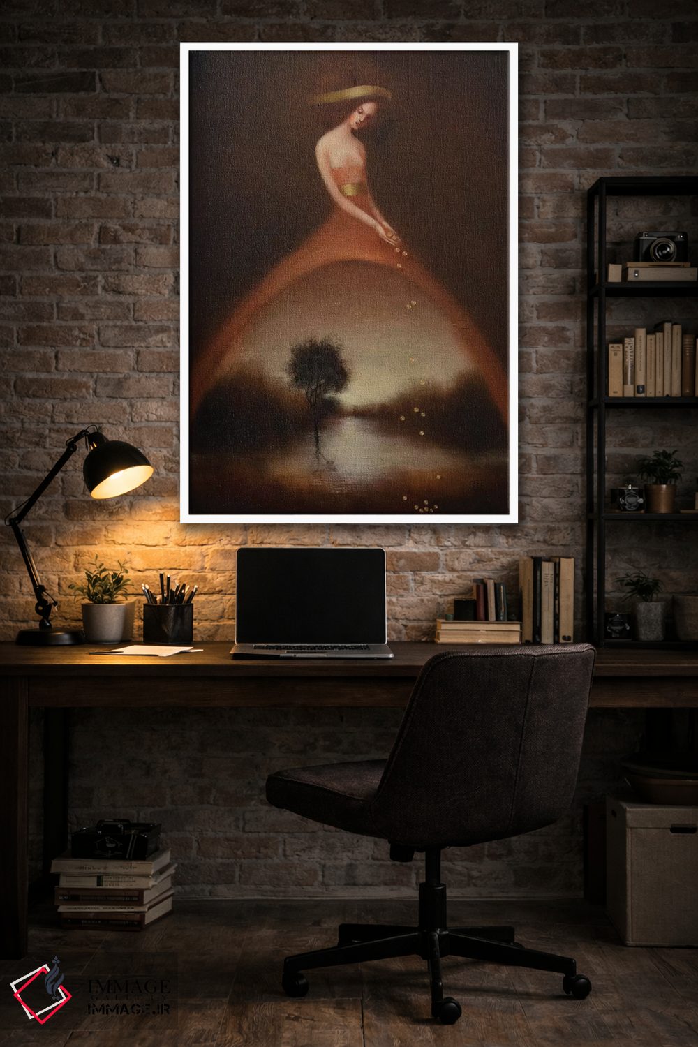 تابلو دکوراتیو مروارید اثر ادوارد زنتسیک - D4W