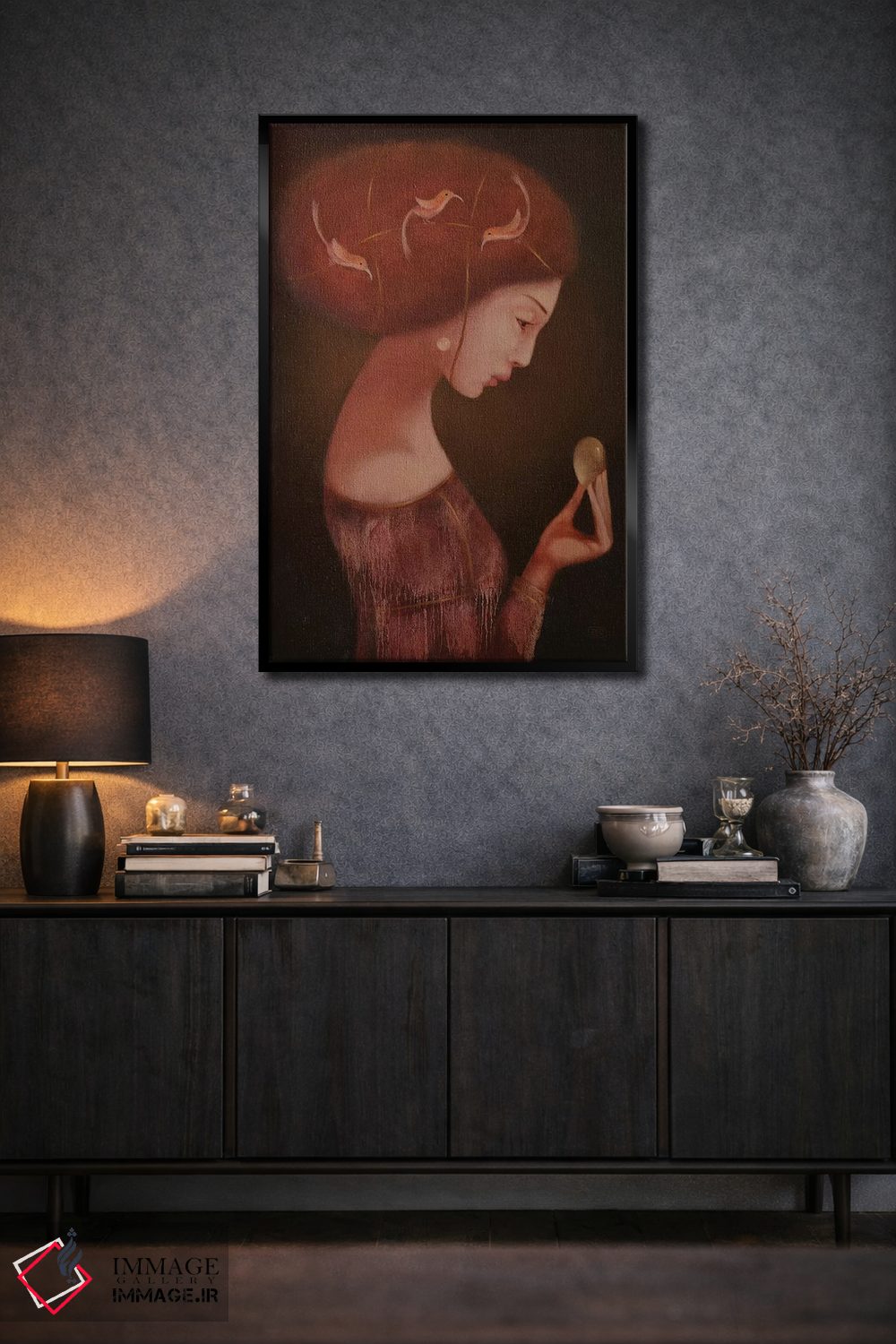 تابلو دکوراتیو تولد دوم اثر ادوارد زنتسیک - D1B