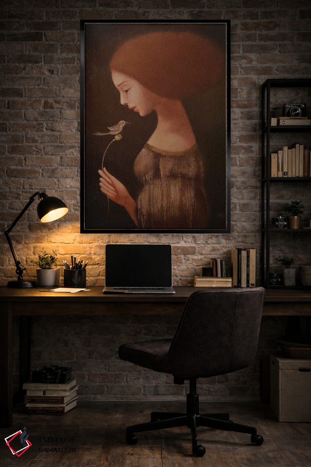 تابلو دکوراتیو پرنده خوشبختی اثر ادوارد زنتسیک - D4B