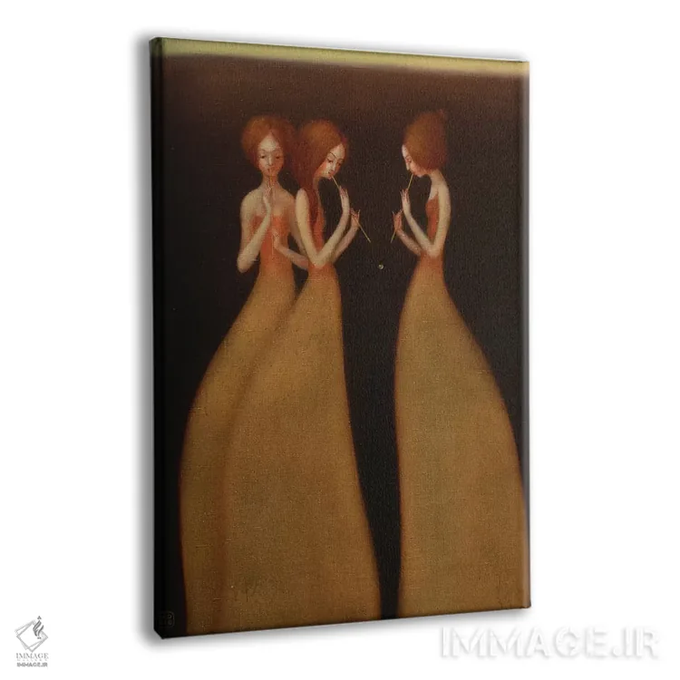 تابلو دکوراتیو چون نی آوازخوان اثر ادوارد زنتسیک - نمای پرسپکتیو محصول