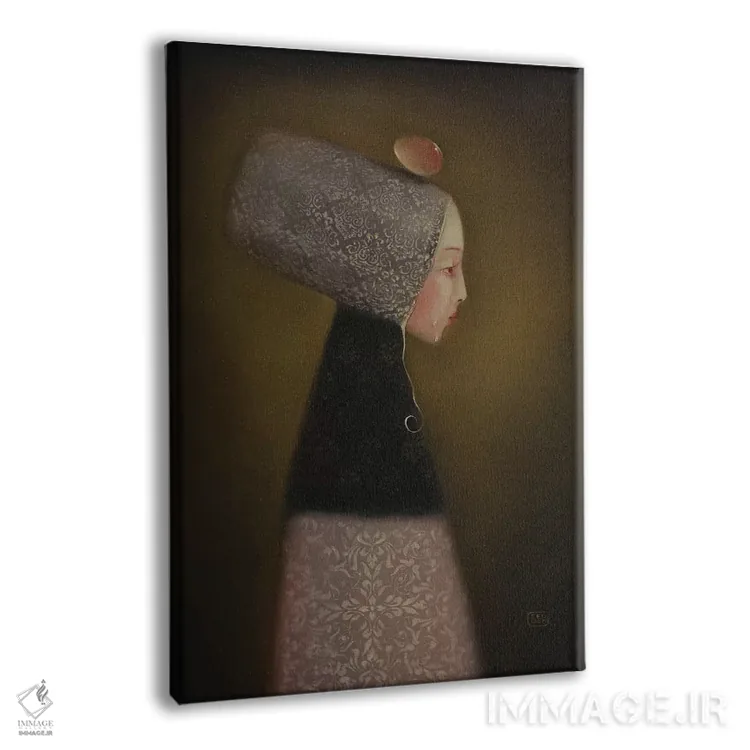 تابلو دکوراتیو راز زندگی اثر ادوارد زنتسیک - نمای پرسپکتیو محصول