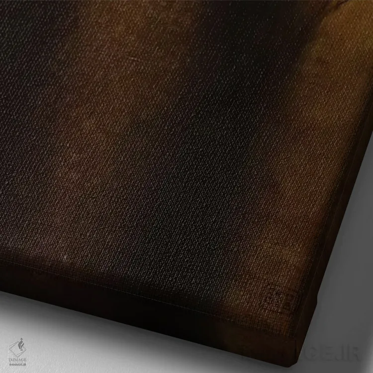 تابلو دکوراتیو دختر در رویا اثر ادوارد زنتسیک - نمای نزدیک بافت بوم