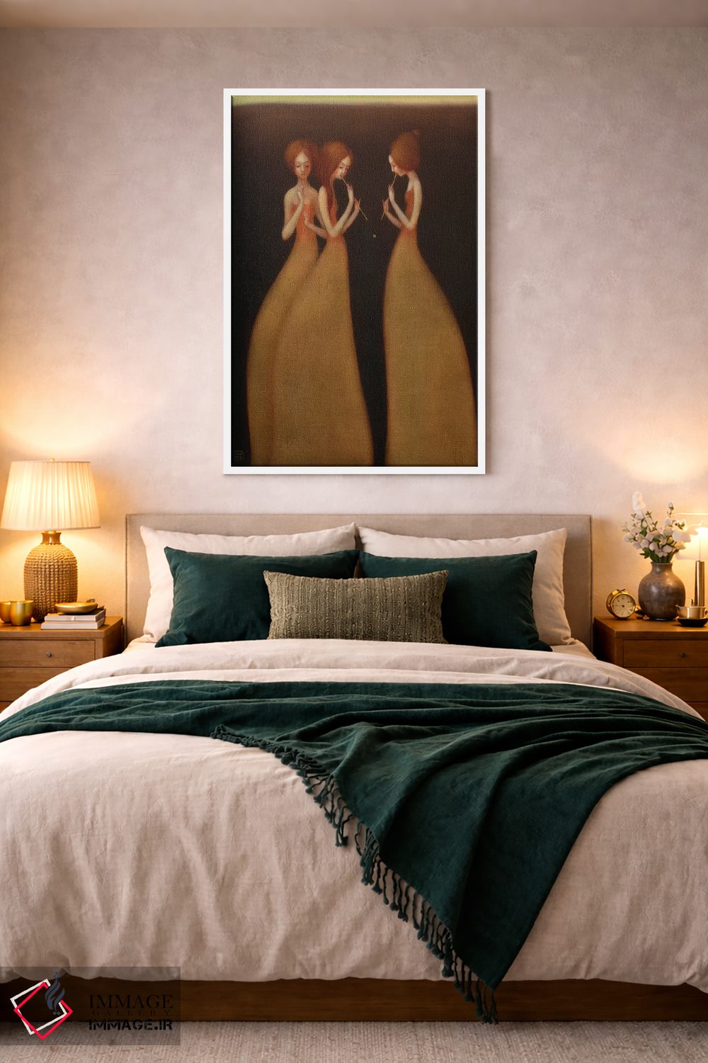 تابلو دکوراتیو چون نی آوازخوان اثر ادوارد زنتسیک - D2W