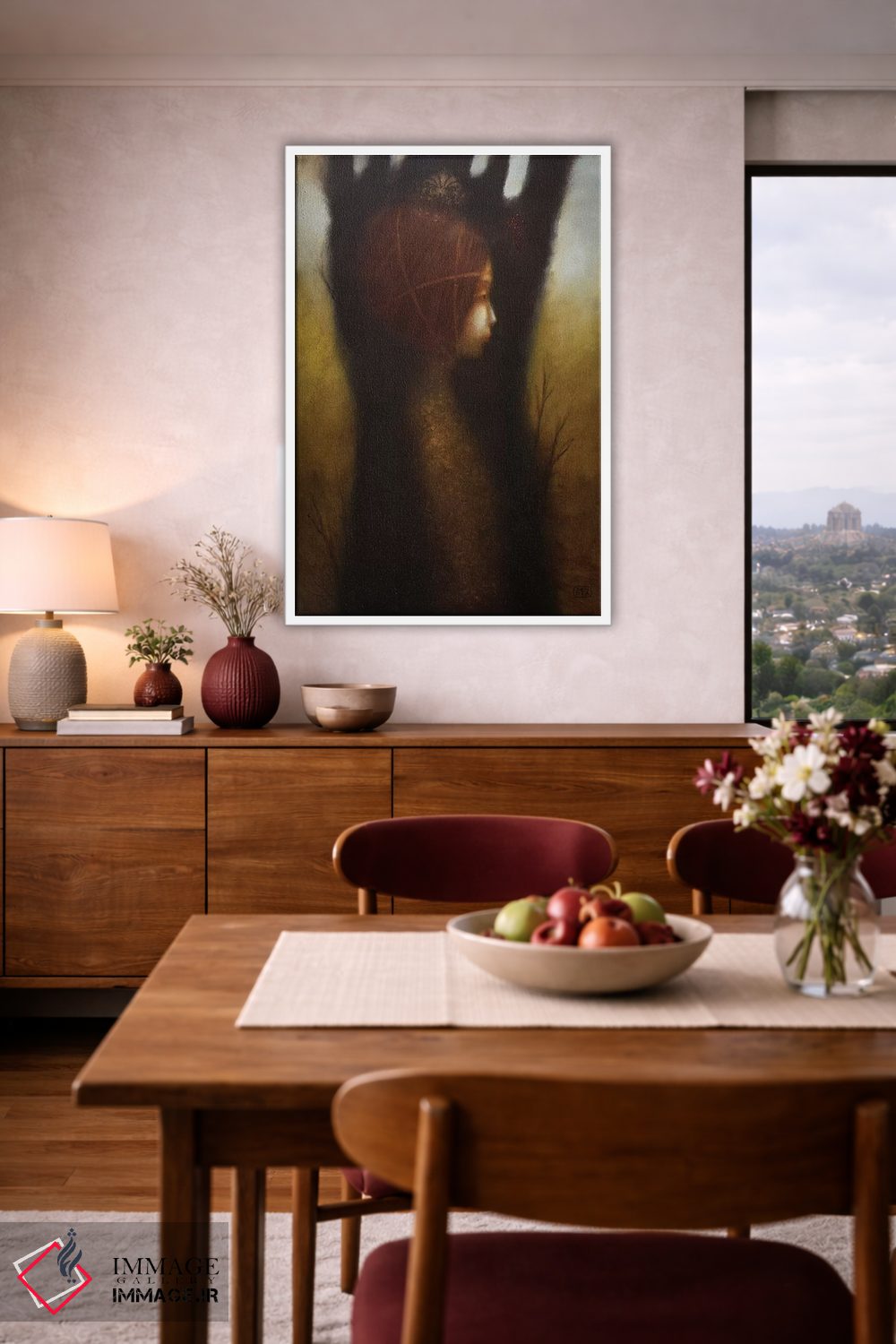 تابلو دکوراتیو دختر در رویا اثر ادوارد زنتسیک - D3W