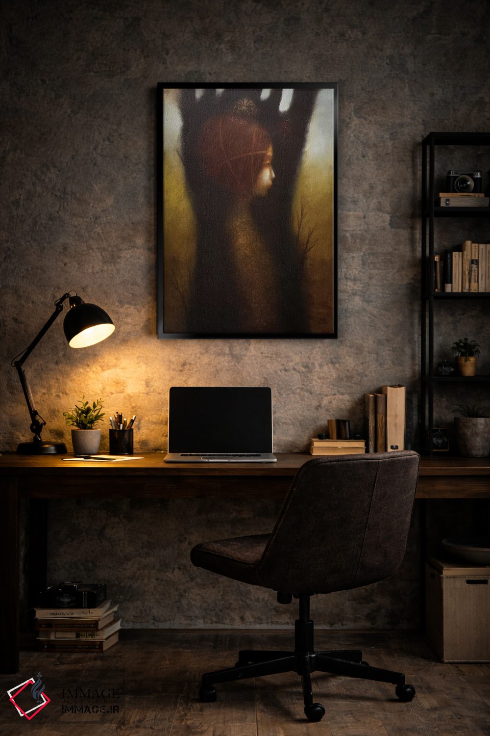 تابلو دکوراتیو دختر در رویا اثر ادوارد زنتسیک - D6B