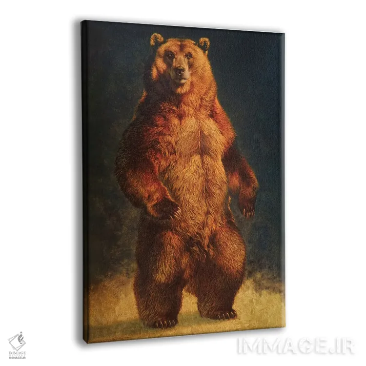 تابلو دکوراتیو یاغی سرزمین بزرگ اثر ازرا تاکر - نمای پرسپکتیو محصول