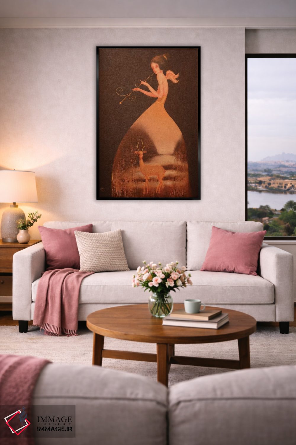 تابلو دکوراتیو آوای تو اثر ادوارد زنتسیک - D4B