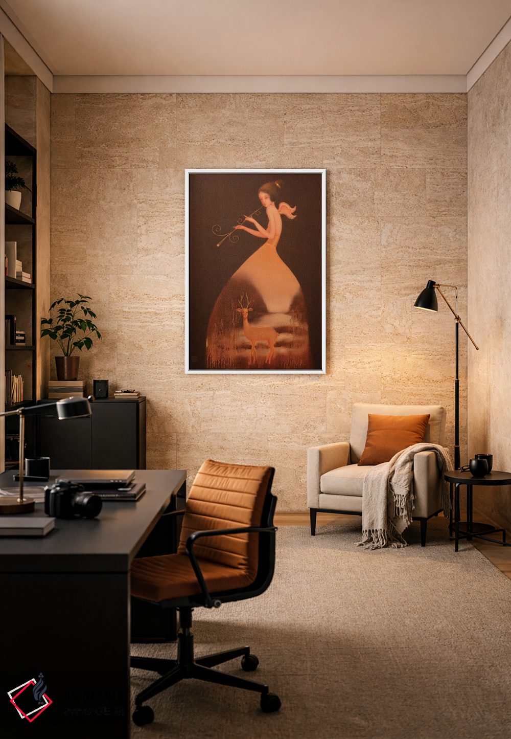 تابلو دکوراتیو آوای تو اثر ادوارد زنتسیک - D6W