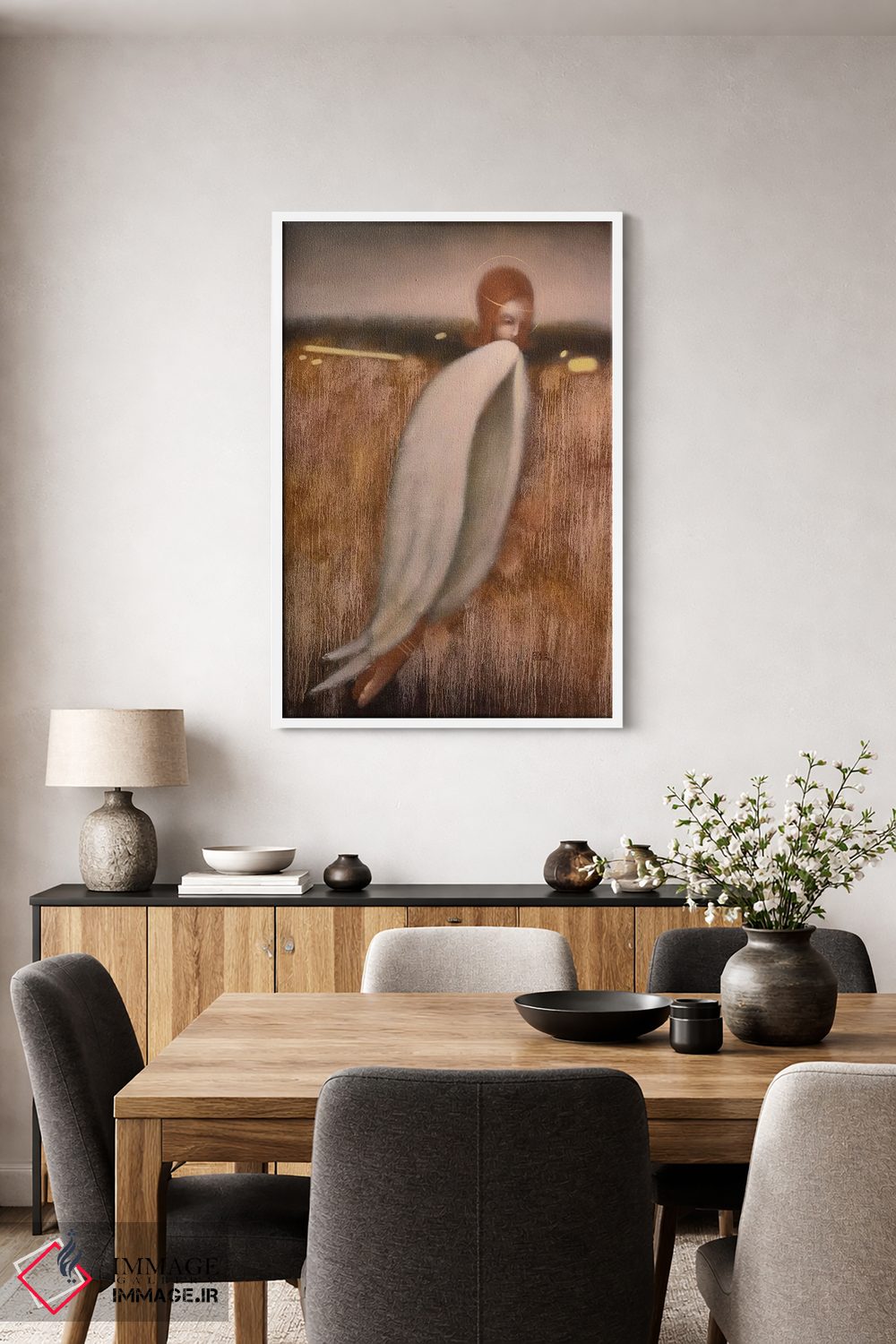 تابلو دکوراتیو بال های فرشته اثر ادوارد زنتسیک - D3W