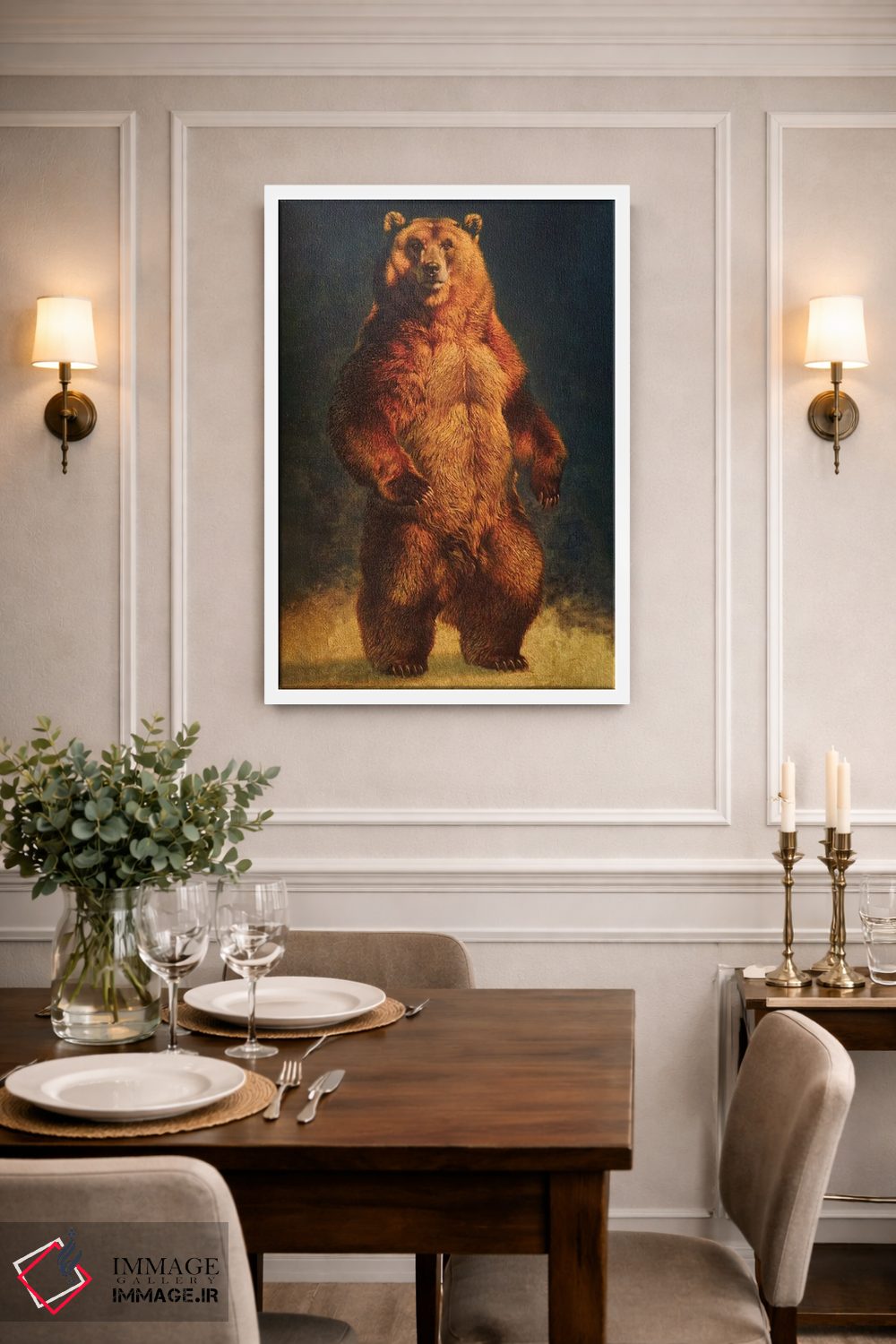 تابلو دکوراتیو یاغی سرزمین بزرگ اثر ازرا تاکر - D1W