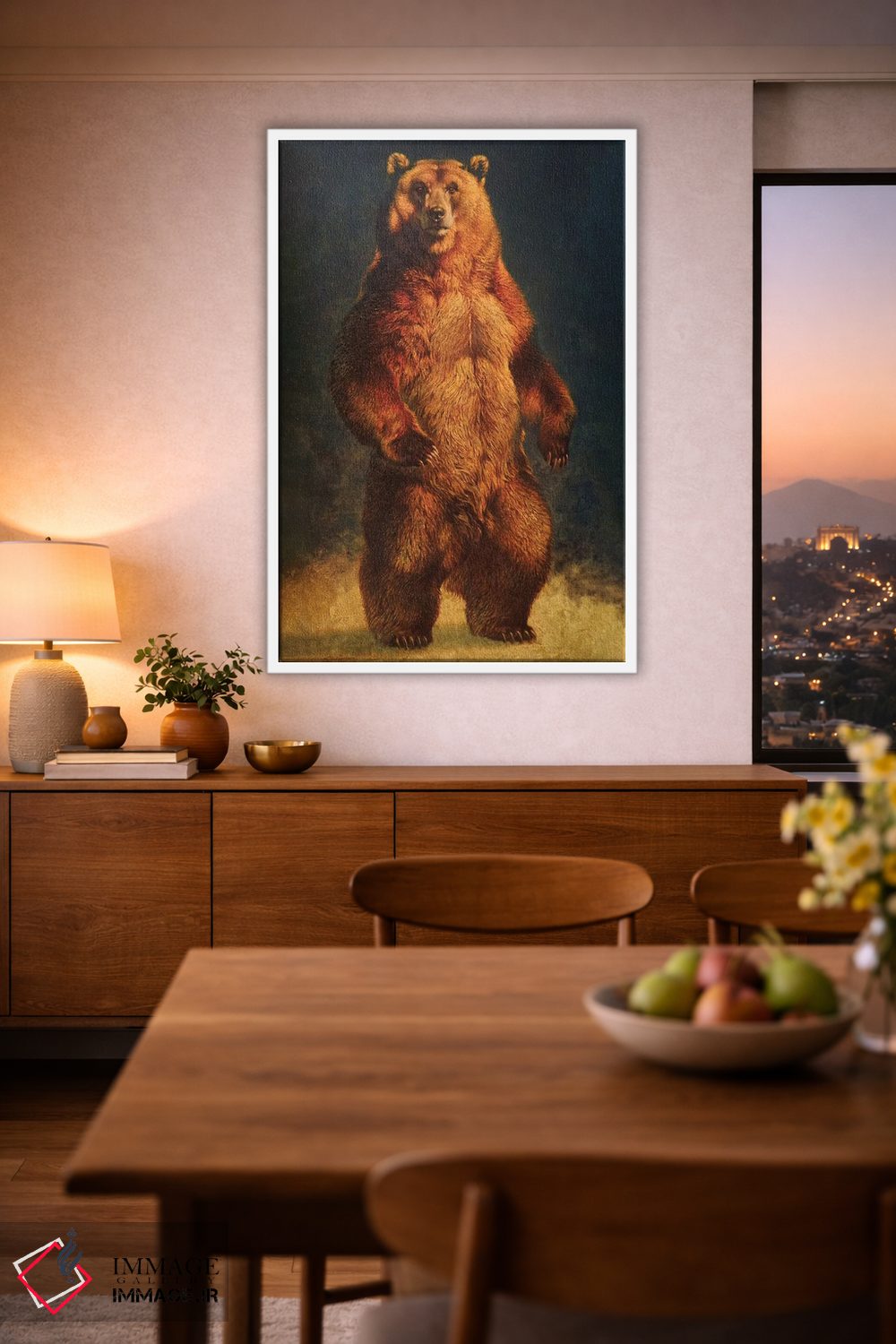 تابلو دکوراتیو یاغی سرزمین بزرگ اثر ازرا تاکر - D2W