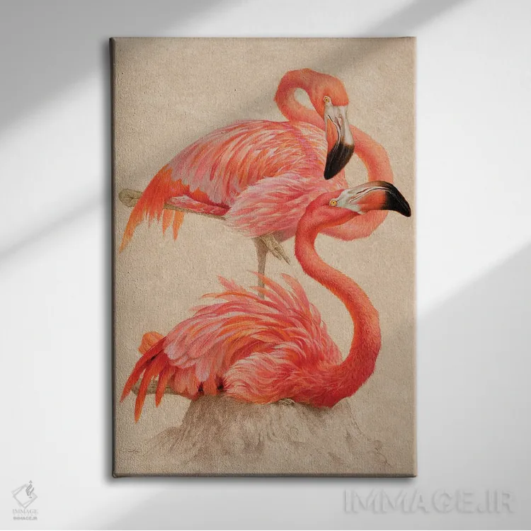 تابلو دکوراتیو در بهترین وضعیت اثر ازرا تاکر - نمای روبهرو روی دیوار