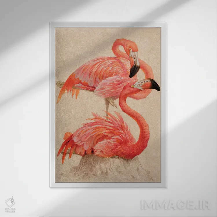 تابلو دکوراتیو در بهترین وضعیت اثر ازرا تاکر - نمای قابدار سفید