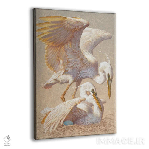 تابلو دکوراتیو ورود تازه اثر ازرا تاکر - نمای پرسپکتیو محصول