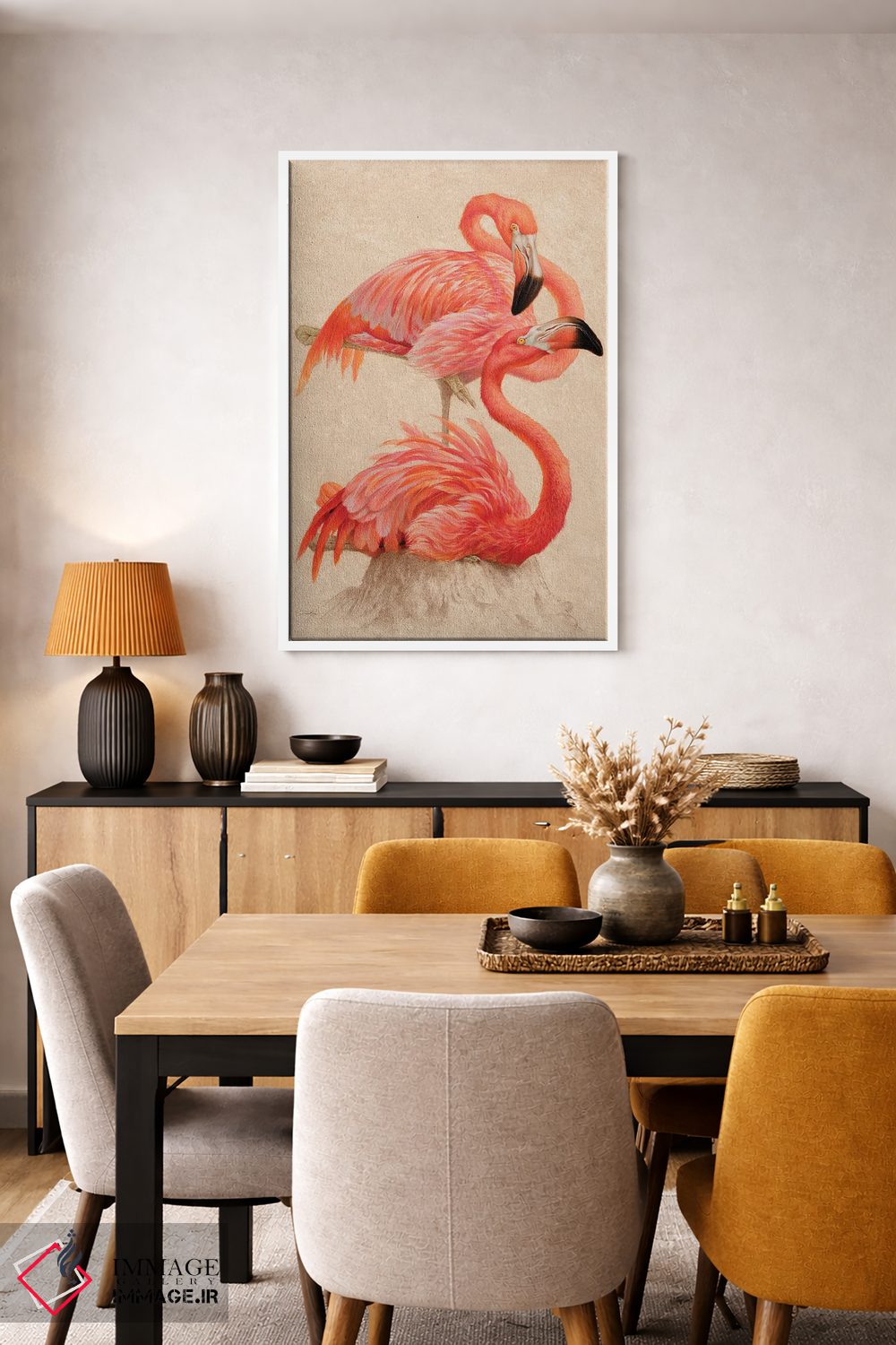 تابلو دکوراتیو در بهترین وضعیت اثر ازرا تاکر - D5W