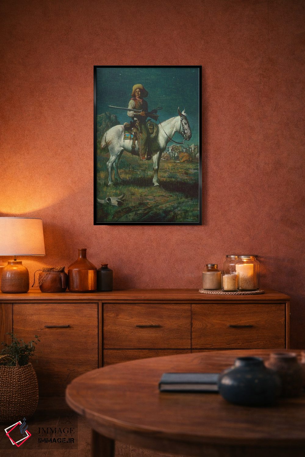 تابلو دکوراتیو در نگهبانی شبانه اثر ازرا تاکر - D5B