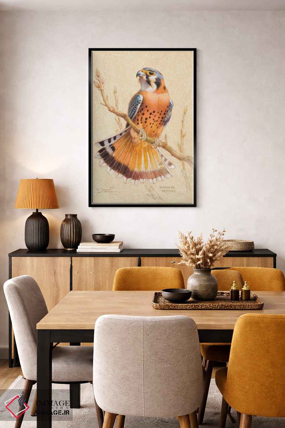 تابلو دکوراتیو بحری آمریکایی اثر ازرا تاکر - D5B