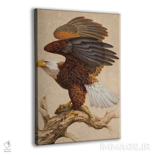 تابلو دکوراتیو دلیران و جسوران اثر ازرا تاکر - نمای پرسپکتیو محصول