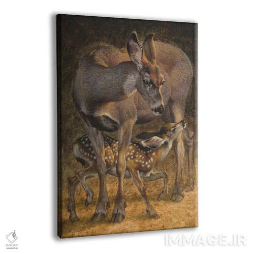 تابلو دکوراتیو زیر پل اثر ازرا تاکر - نمای پرسپکتیو محصول