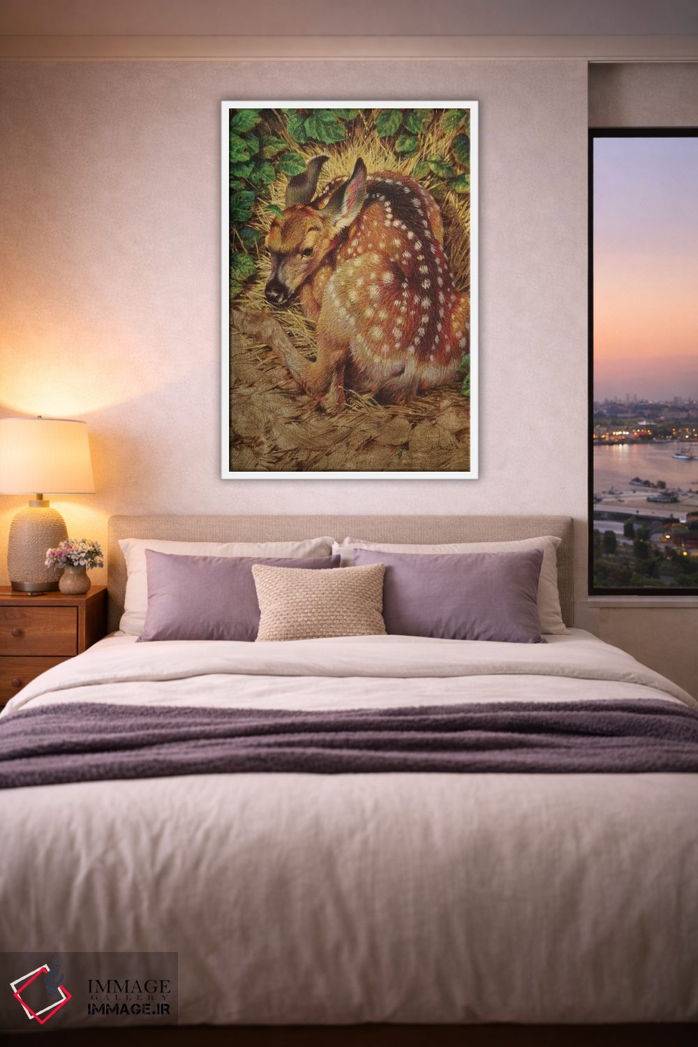 تابلو دکوراتیو شاه توت های وحشی اثر ازرا تاکر - D3W