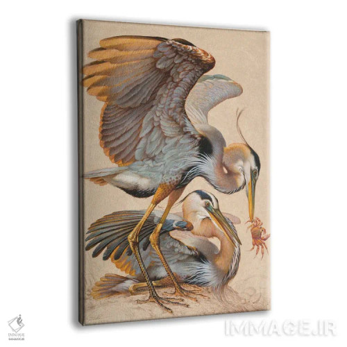 تابلو دکوراتیو خرچنگ گیری اثر ازرا تاکر - نمای پرسپکتیو محصول