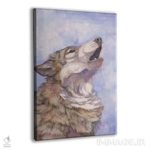 تابلو دکوراتیو آواز اثر مایت فلای آرت اند ایلاستریشن - نمای پرسپکتیو محصول