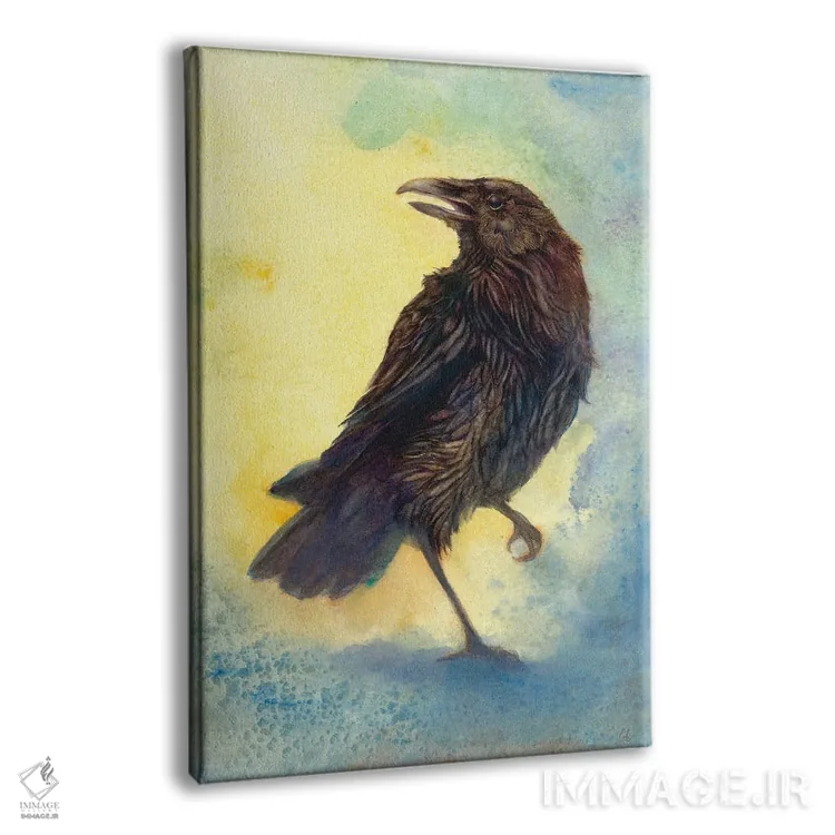 تابلو دکوراتیو سایه اندازی اثر مایت فلای آرت اند ایلاستریشن - نمای پرسپکتیو محصول