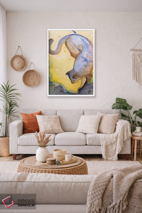 تابلو دکوراتیو کنجکاوی اثر مایت فلای آرت اند ایلاستریشن - D2W