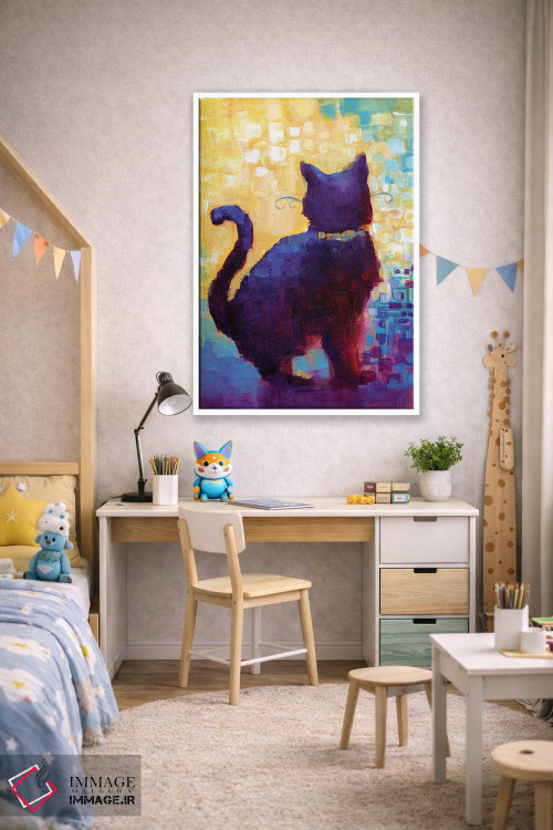 تابلو دکوراتیو وای دردسر رسید! اثر مایت فلای آرت اند ایلاستریشن - D1W