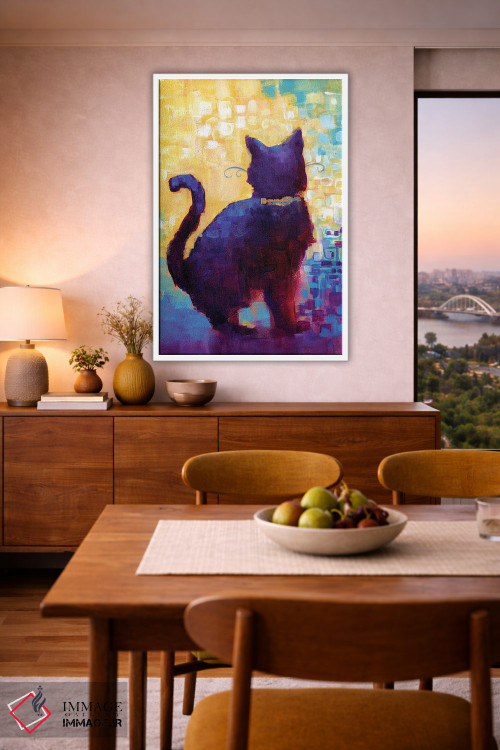 تابلو دکوراتیو وای دردسر رسید! اثر مایت فلای آرت اند ایلاستریشن - D6W