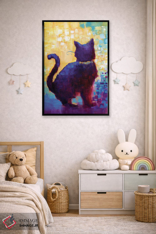 تابلو دکوراتیو وای دردسر رسید! اثر مایت فلای آرت اند ایلاستریشن - D5B