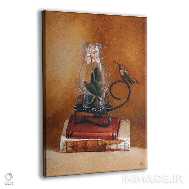 تابلو دکوراتیو پایداری اثر مایت فلای آرت اند ایلاستریشن - نمای پرسپکتیو محصول