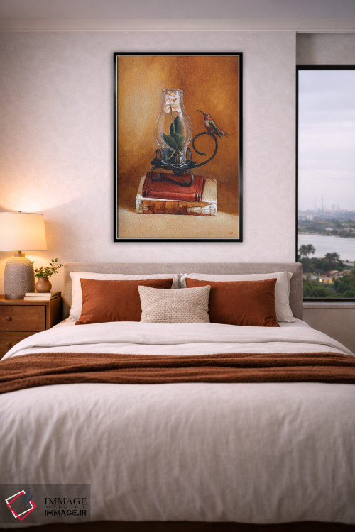 تابلو دکوراتیو پایداری اثر مایت فلای آرت اند ایلاستریشن - D4B