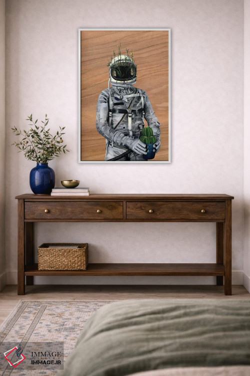 تابلو دکوراتیو فضانورد ۱ اثر فیموس ون دد - D2W