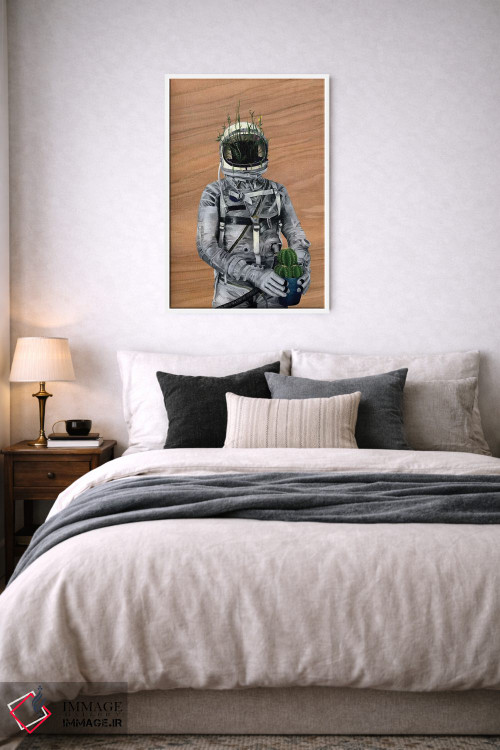 تابلو دکوراتیو فضانورد ۱ اثر فیموس ون دد - D5W