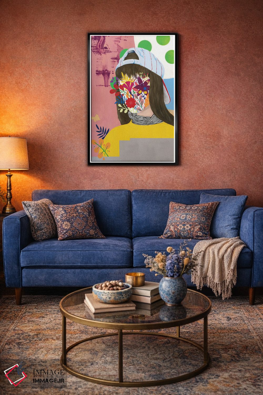 تابلو دکوراتیو باغ رازآلود اثر فیموس ون دد - D3B