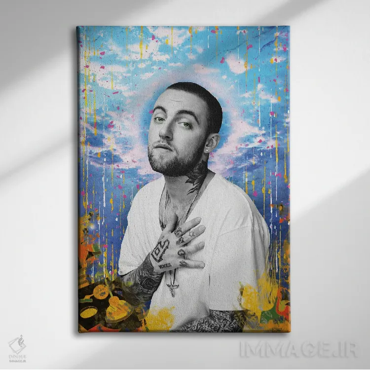 تابلو دکوراتیو مک میلر اثر فرانک آموروسو - نمای روبهرو روی دیوار