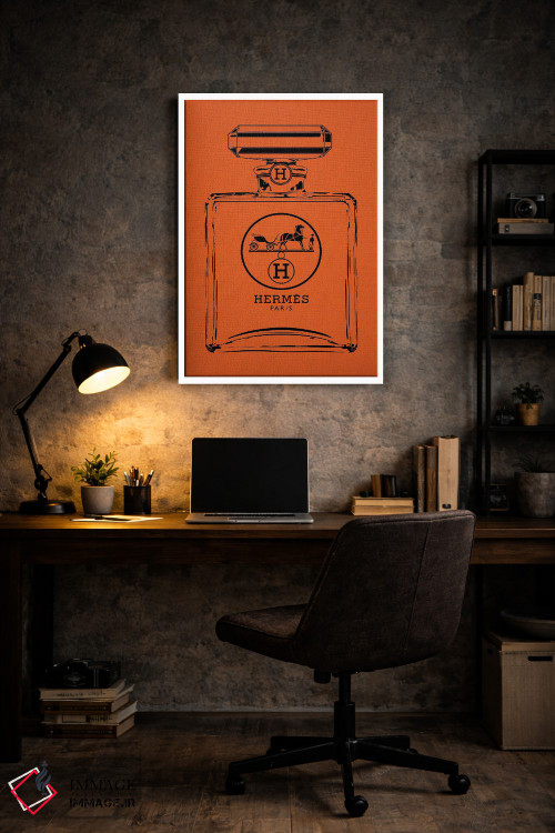 تابلو دکوراتیو هرمس مشکی اثر فرانک آموروسو - D6W