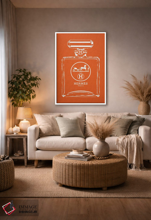 تابلو دکوراتیو هرمس سفید اثر فرانک آموروسو - D3W