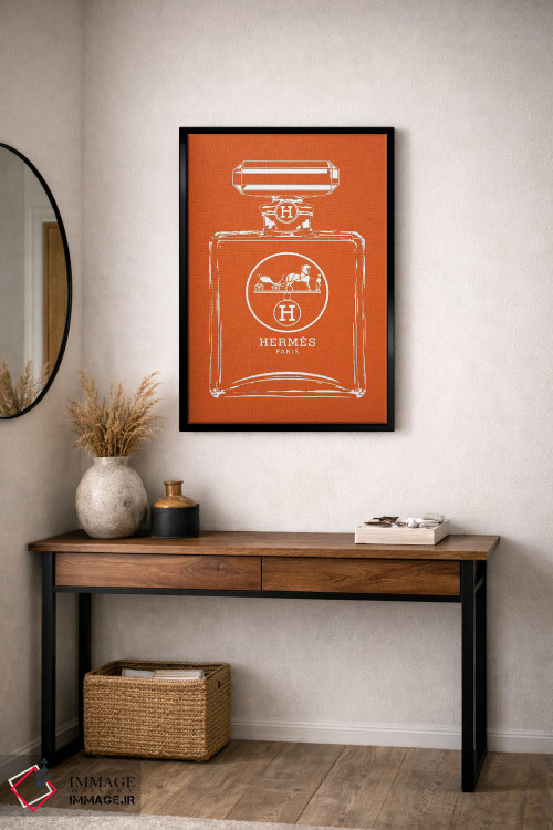 تابلو دکوراتیو هرمس سفید اثر فرانک آموروسو - D4B