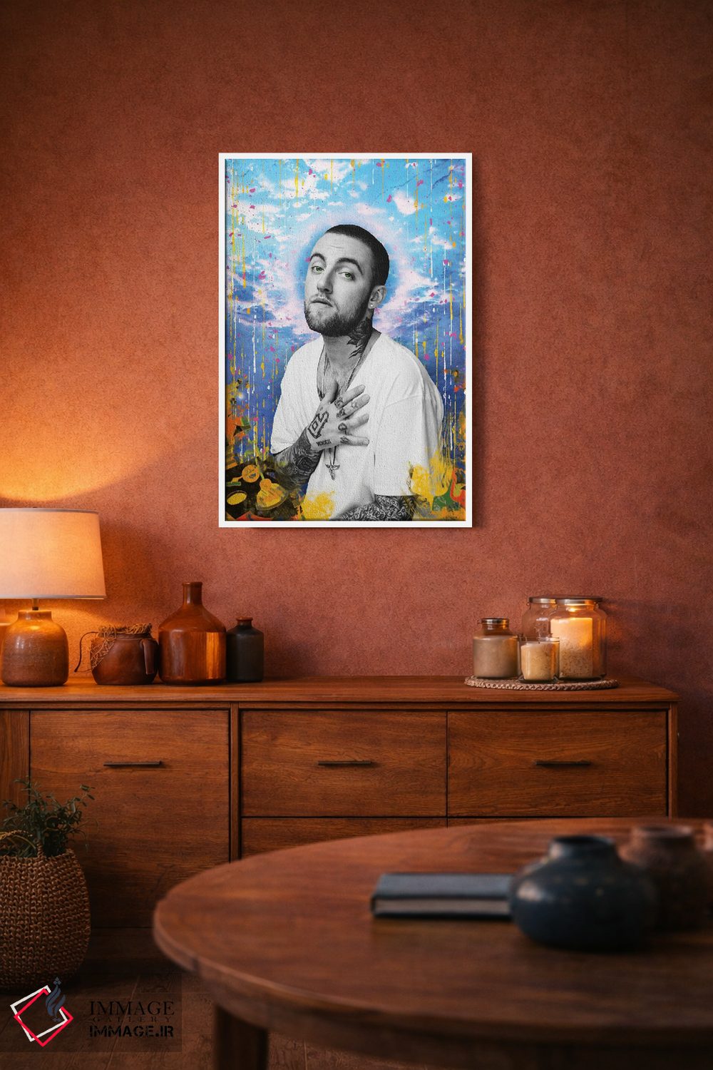 تابلو دکوراتیو مک میلر اثر فرانک آموروسو - D2W