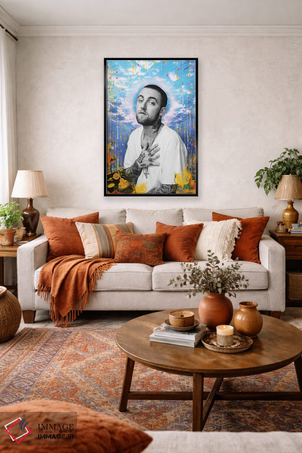 تابلو دکوراتیو مک میلر اثر فرانک آموروسو - D4B