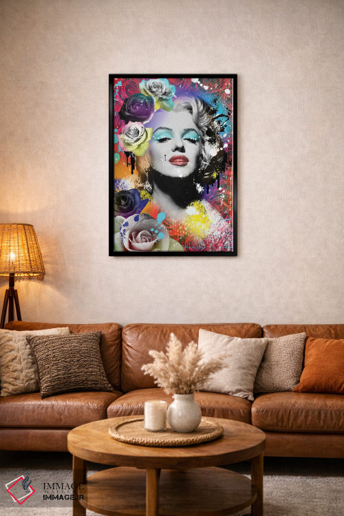 تابلو دکوراتیو مرلین مونرو اثر فرانک آموروسو - D3B
