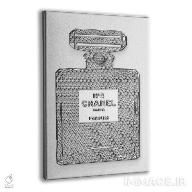 تابلو دکوراتیو بطری شنل اثر فرانک آموروسو - نمای پرسپکتیو محصول