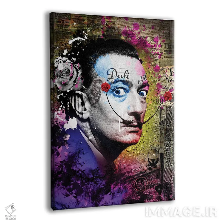 تابلو دکوراتیو دالی اثر فرانک آموروسو - نمای پرسپکتیو محصول