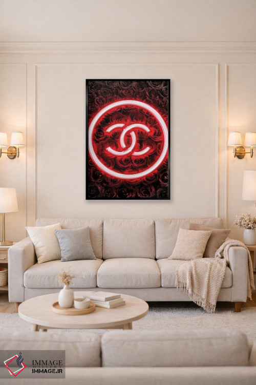 تابلوی نئونی شنل اثر فرانک آموروسو - D5B