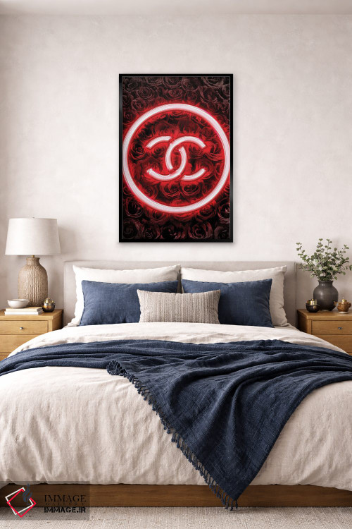 تابلوی نئونی شنل اثر فرانک آموروسو - D6B